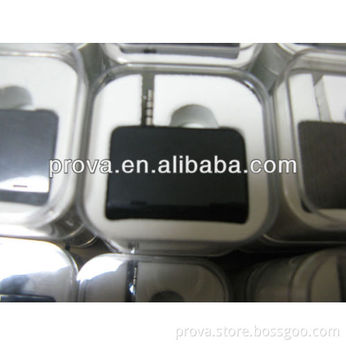 audio jack encrypted reader/mini card reader